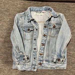 Zara Little kid / toddler Jean jacket